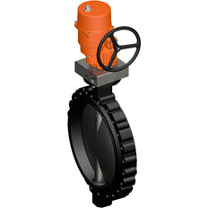 Belimo Válvula Mariposa DN700/PN16 Lug 120-240VAC/DC 2&3-Punto GGG40 EPDM IP67 ISO 5211 Terminal 74s 3500Nm D6700NL/SY12-230A-3-T