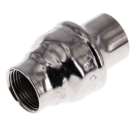 3/4'' NPT Acero Inoxidable 316 Válvula Antirretorno FKM 0.03-16bar (0.44-232psi) - NSF ANSI 61