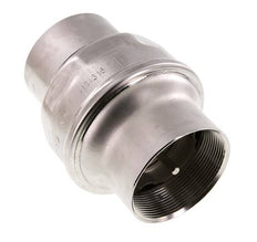 G2 1/2'' Acero Inoxidable 316 Válvula Antirretorno FEP 0.03-16bar (0.44-232psi)