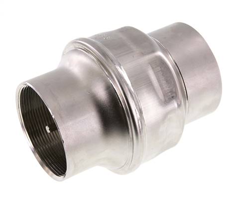 G2 1/2'' Acero Inoxidable 316 Válvula Antirretorno FKM 0.03-16bar (0.44-232psi) - NSF ANSI 61