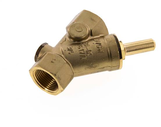 Rp 3/4'' Latón Válvula Antirretorno Tipo Y Agua Potable 10 Bar (145 Psi) EPDM