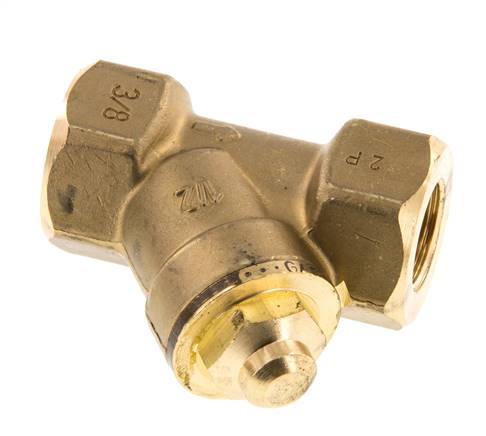 Rp 3/8'' Latón Válvula De Retención Tipo Y 10 Bar (145 Psi) NBR