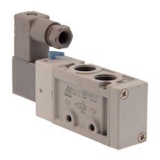 G1/4'' 230V AC Válvula de solenoide de 5/2 vías 2-8bar MVSC1