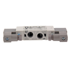 NPT 1/4'' 24V DC 5/2 vías Válvula de solenoide biestable 2-8bar MVSC1