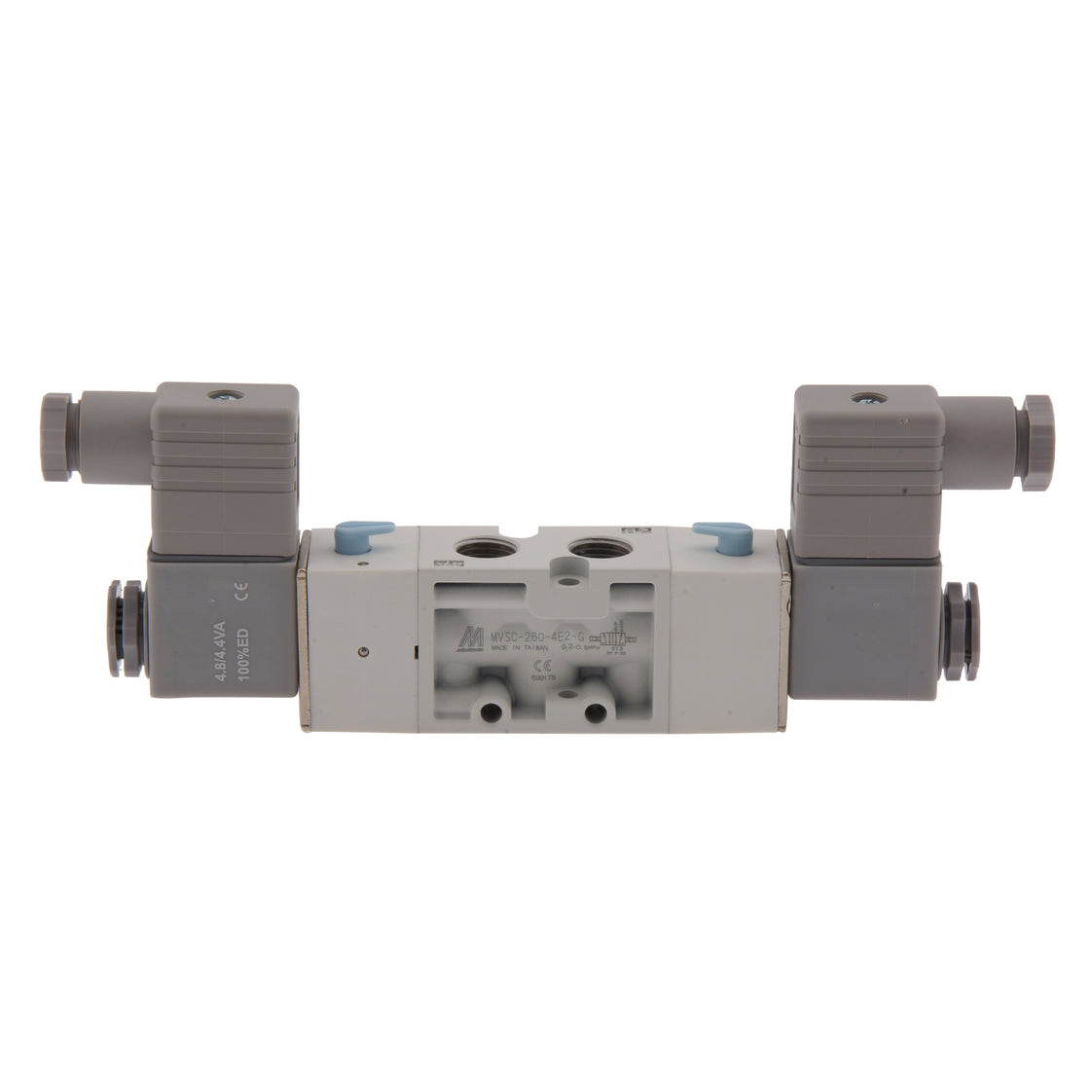 G1/8'' 230V AC 5/2 vías Válvula de solenoide biestable 2-8bar MVSC