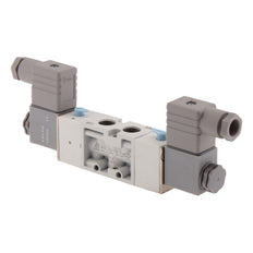 NPT 1/8'' 24V DC 5/2 vías Válvula de solenoide biestable 2-8bar MVSC