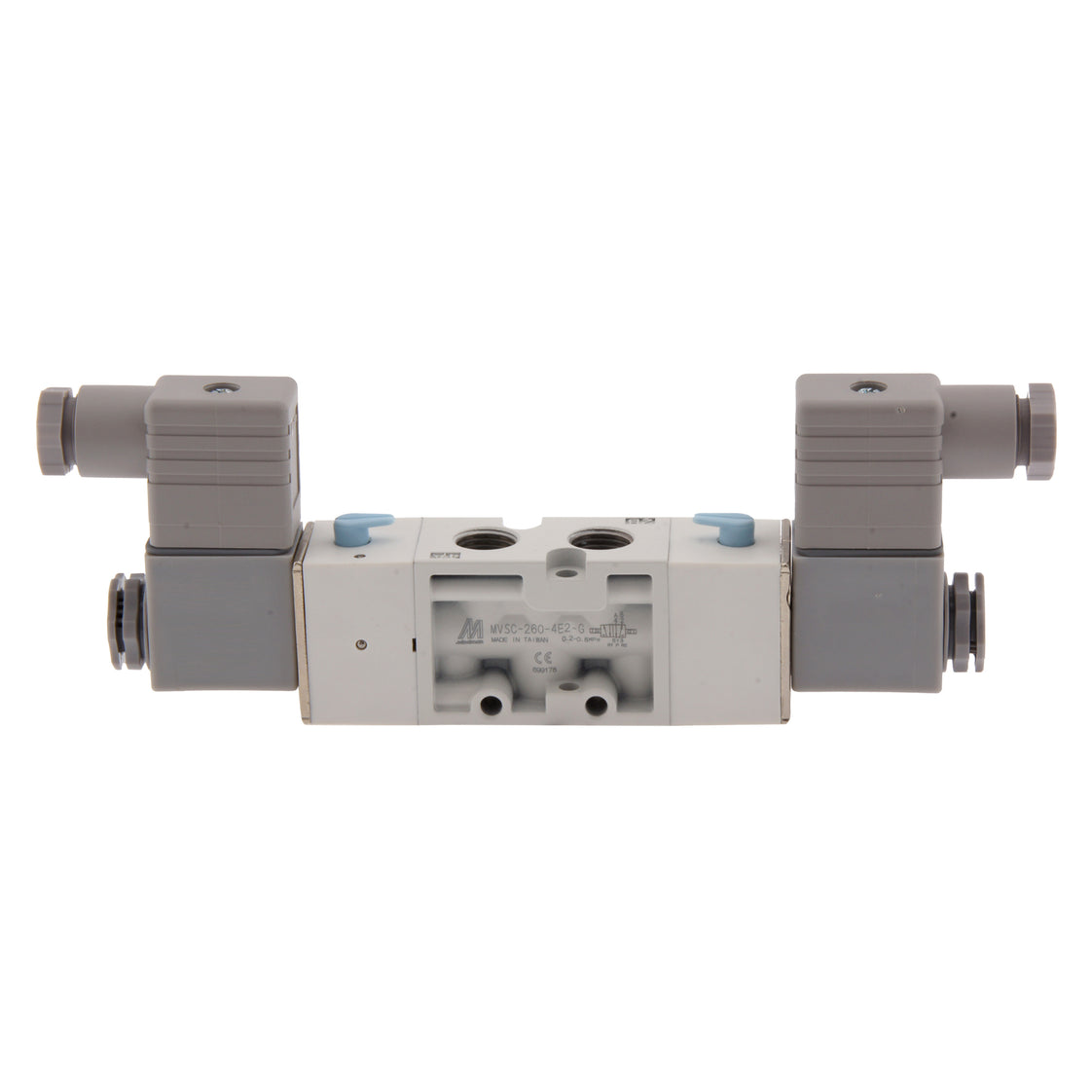 G1/8'' 24V DC 5/2 vías Válvula de solenoide biestable 2-8bar MVSC