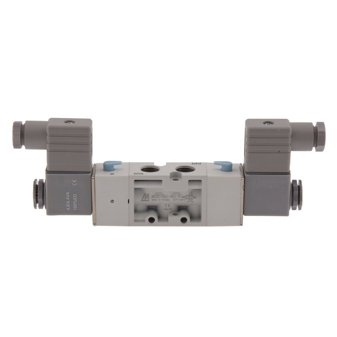 G1/4'' 24V DC 5/2 vías Válvula de solenoide biestable 2-8bar MVSC-260