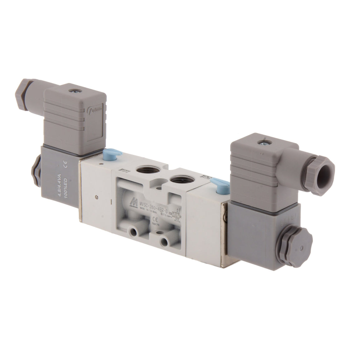 G1/4'' 24V DC 5/2 vías Válvula de solenoide biestable 2-8bar MVSC-260