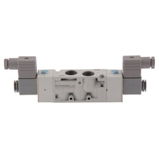 NPT 3/8'' 110V AC 5/2 vías Válvula de solenoide biestable 2-8bar MVSC
