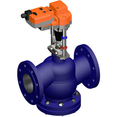 Válvula de Globo Belimo 30mm Brida DN100 Kvs145 230VAC A Prueba de Fallos 150s 3-Puntos 2000N IP54 H6100N/AVK24A-3-TPC