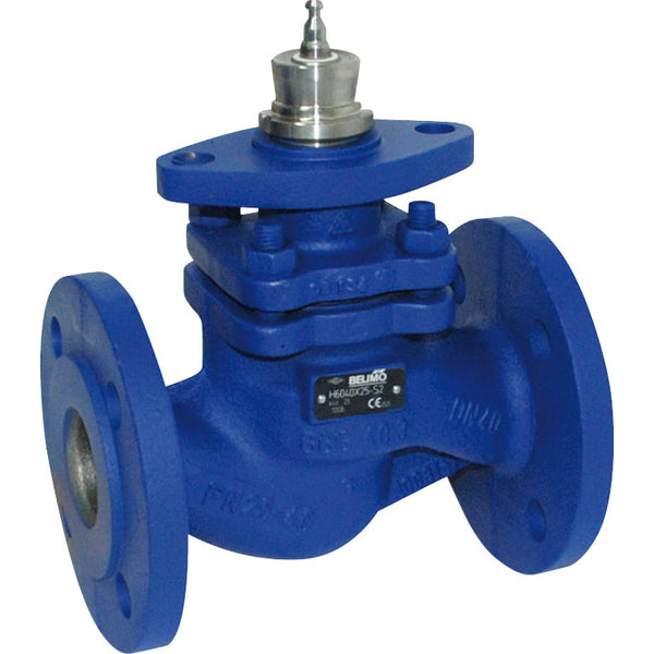 Válvula de Globo Belimo 15mm Brida DN15 Kvs2.5 24VAC/DC A Prueba de Fallos 35s 2-10V 1000N IP54 H6015X2P5-S2/NVKC24A-SR-TPC