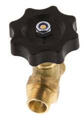 Válvula de aguja de latón G3/8'' macho NBR 40 bar - NLB