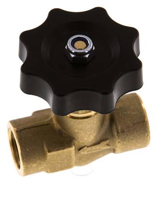 G3/8'' Válvula de aguja de latón NBR 40 bar - NLB