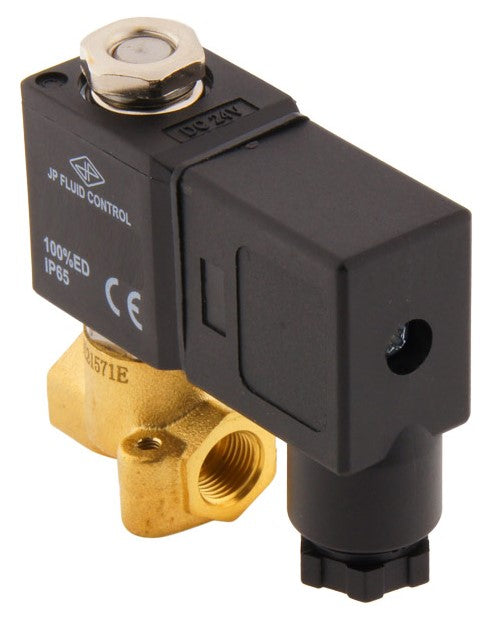 Electroválvula CM-DA 1/8'' Latón FKM 0-10bar 24V DC