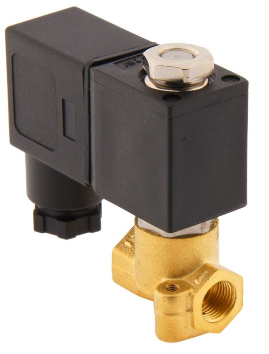 Electroválvula CM-DA 1/8'' Latón FKM 0-10bar 24V DC