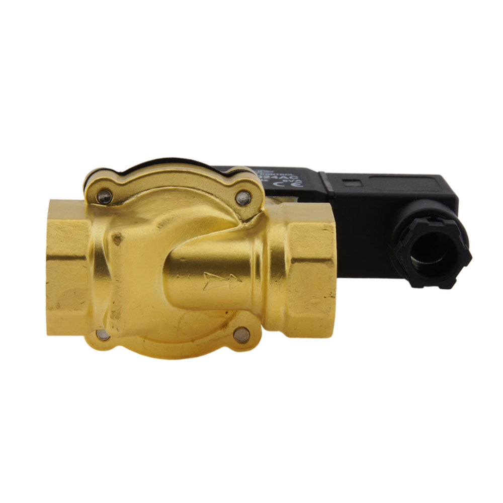 Electroválvula CM-IA 1/2'' compacta de latón EPDM 0,5-12bar 24V DC
