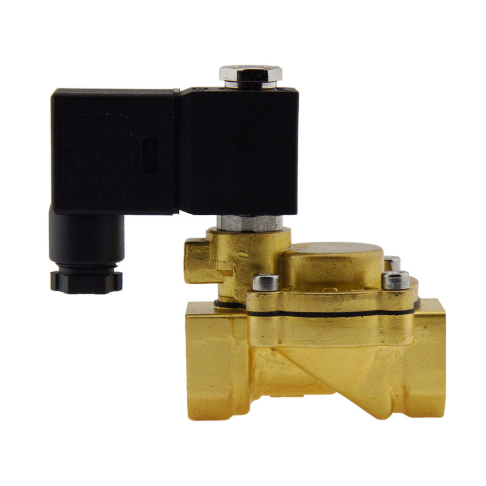 Electroválvula CM-IA 1/2'' compacta de latón EPDM 0,5-12bar 24V DC