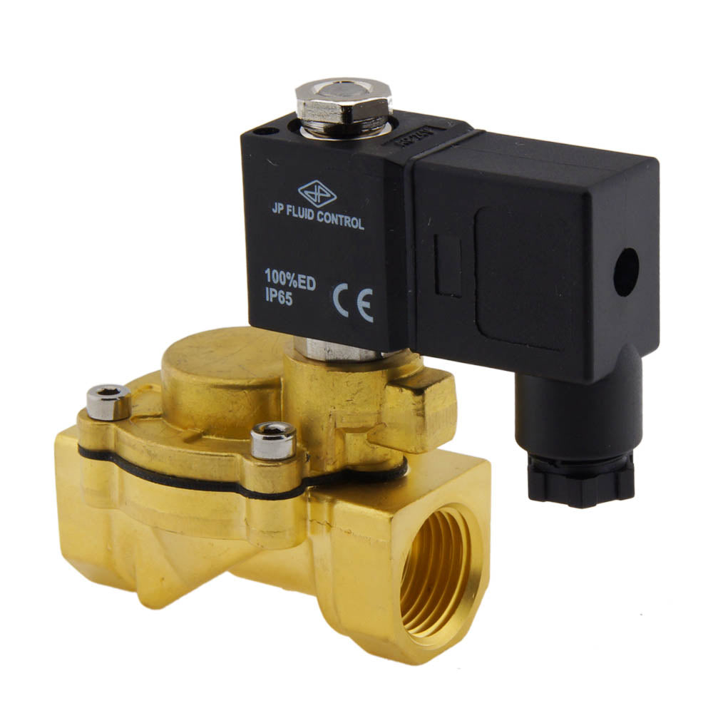 Electroválvula CM-IA 1/2'' compacta de latón EPDM 0,5-12bar 12V DC