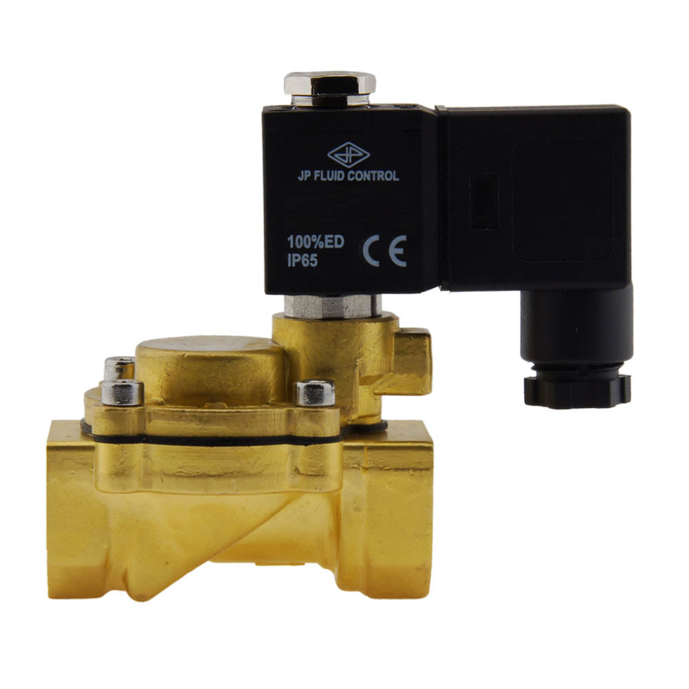 Electroválvula CM-IA 1/2'' compacta de latón FKM 0,5-12bar 12V DC