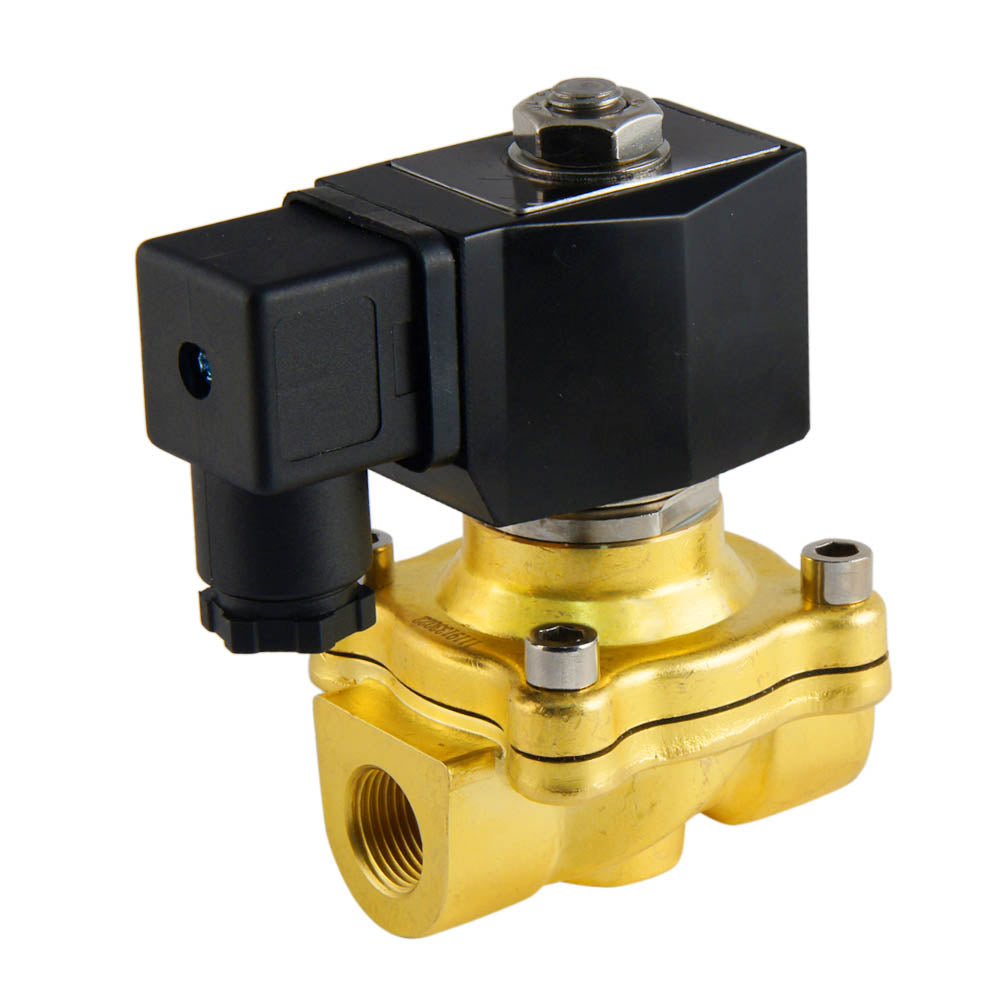 Electroválvula DF-SA 3/8'' latón EPDM 0-10bar 380V AC