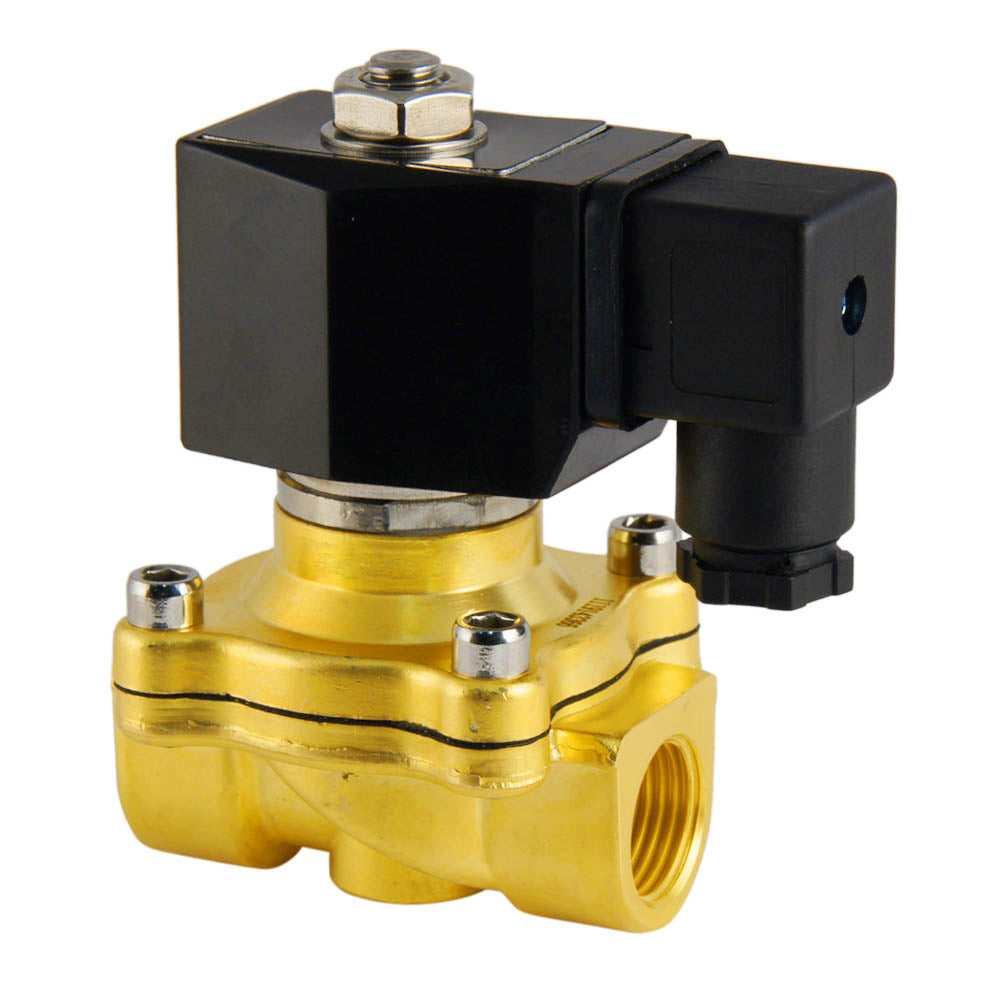 Electroválvula DF-SA 1/2'' latón FKM 0-6bar 12V DC