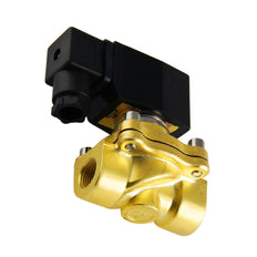 Electroválvula DF-SA 3/8'' latón FKM 0-6bar 12V DC