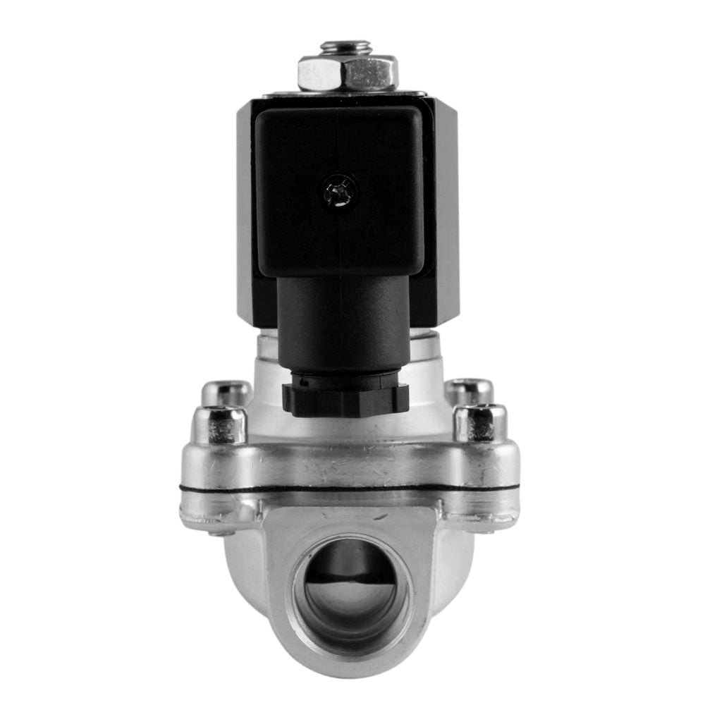 Electroválvula DF-SA 1/2'' acero inoxidable FKM 0-6bar 12V DC
