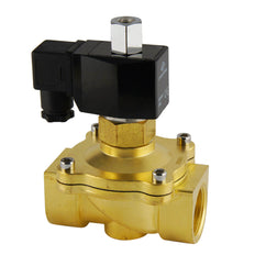 Electroválvula DF-SB 1'' NO latón EPDM 0-3bar 12V DC