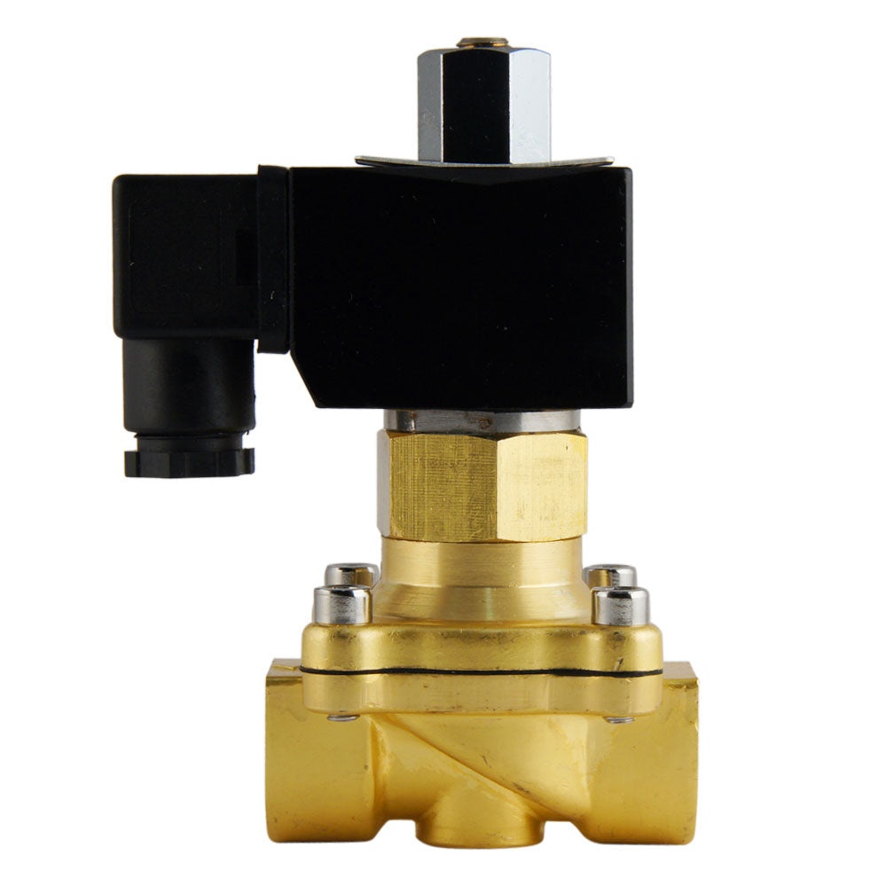 Electroválvula DF-SB 1/2'' NO latón FKM 0-3bar 12V DC