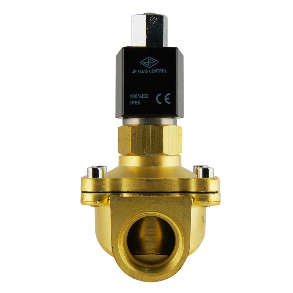 Electroválvula DF-SB 1'' NO latón FKM 0-3bar 12V DC