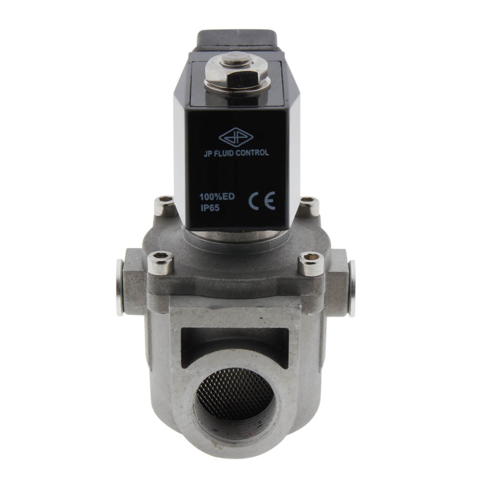 Electroválvula LP-DA 3/4'' baja presión aluminio NBR 0-0,36bar 12V DC