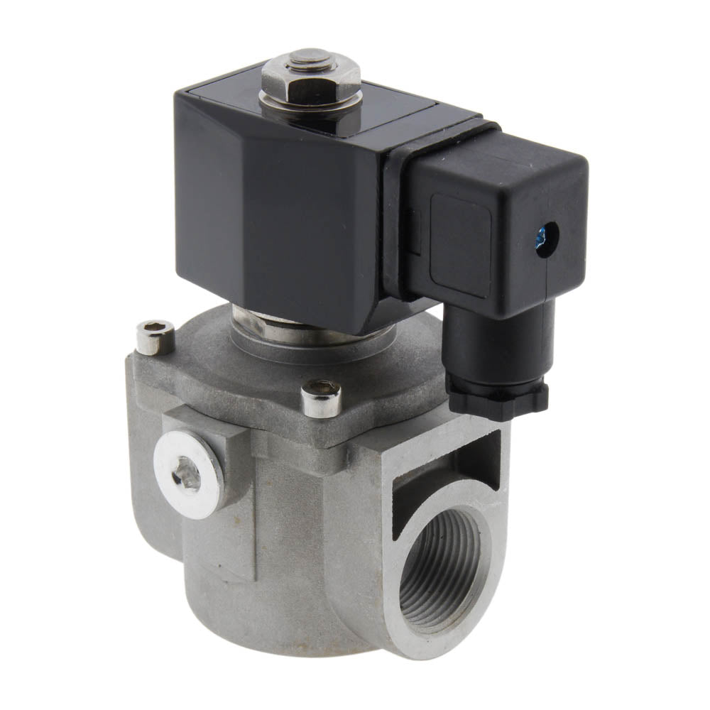 Electroválvula LP-DA 3/4'' baja presión aluminio NBR 0-0,36bar 12V DC