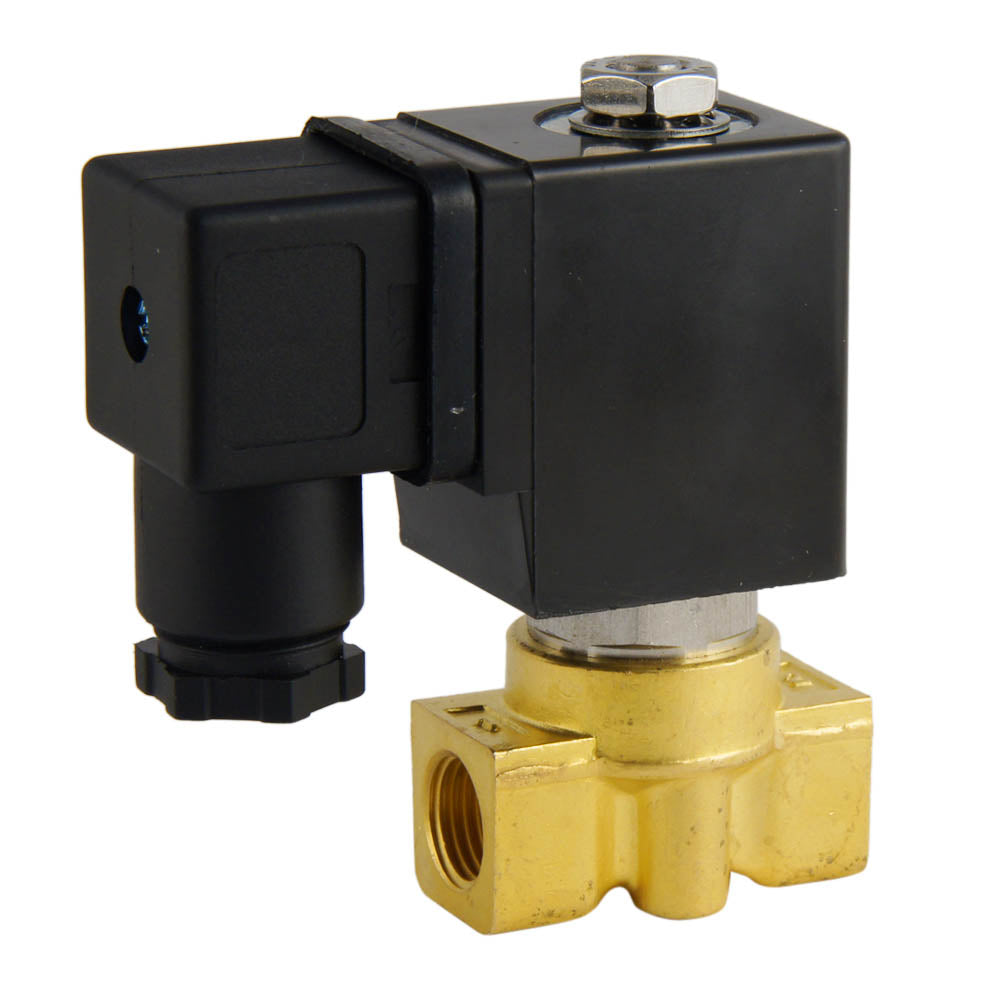 Electroválvula ST-DA 1/4'' latón FKM 0-13bar 24V DC