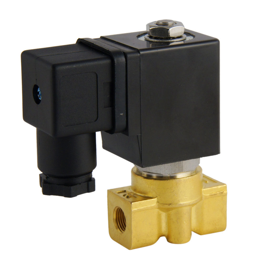 Electroválvula ST-DA 1/8'' latón FKM 0-13bar 12V DC
