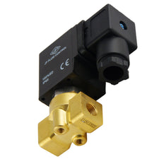 Electroválvula ST-DA 1/8'' latón FKM 0-13bar 12V DC