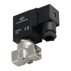Electroválvula ST-DA 1/4'' acero inoxidable EPDM 0-13bar 12V DC
