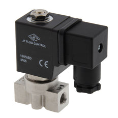 Electroválvula ST-DA 1/8'' acero inoxidable FKM 0-13bar 24V DC