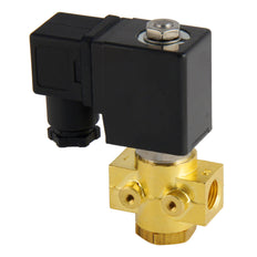 Electroválvula ST-DB 1/4'' NO latón EPDM 0-12bar 120V AC