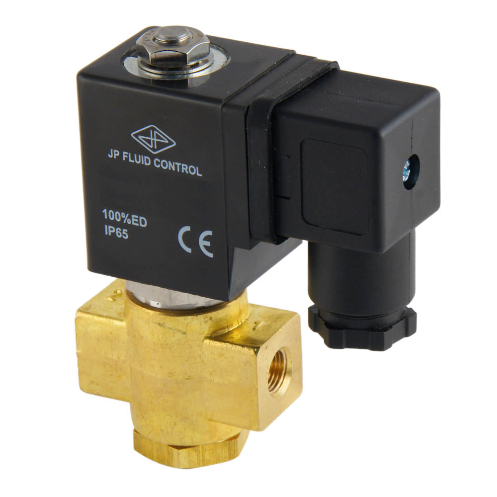 Electroválvula ST-DB 1/8'' NO latón FKM 0-12bar 24V AC