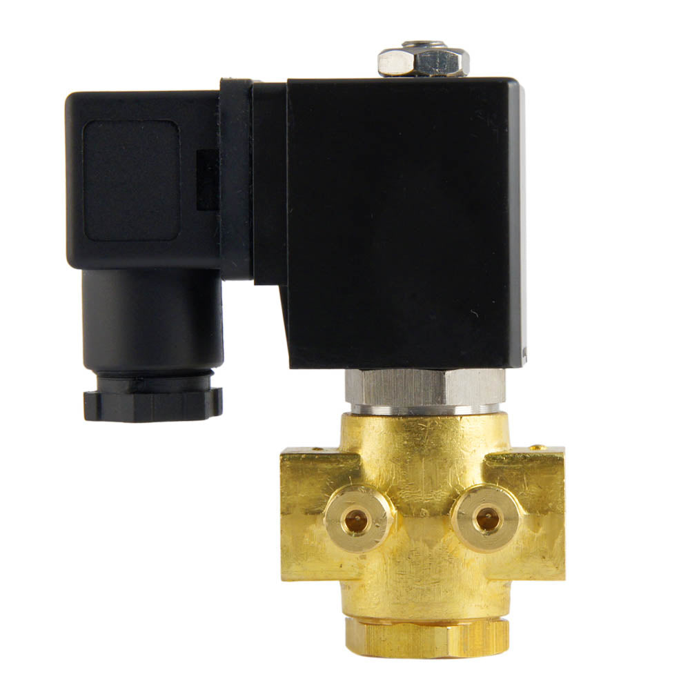 Electroválvula ST-DB 1/8'' NO latón EPDM 0-12bar 12V DC