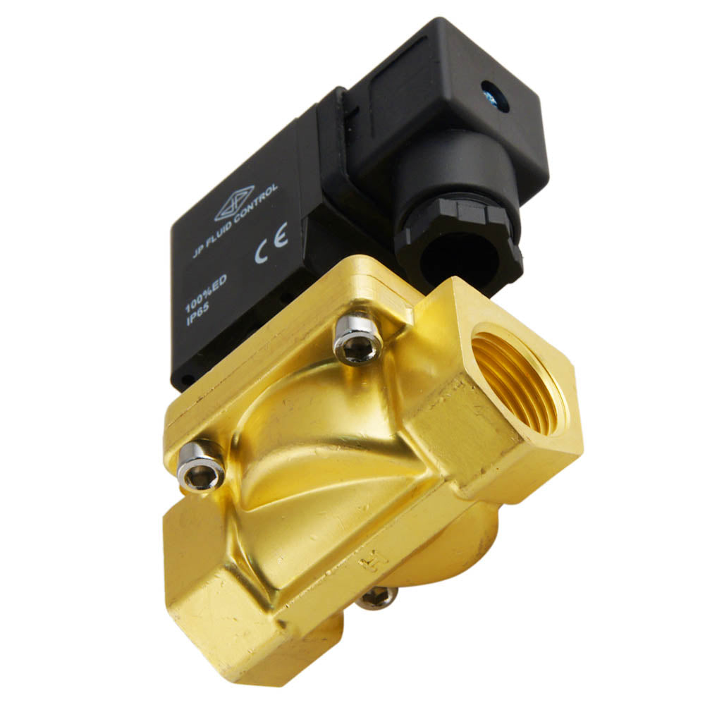 Electroválvula ST-IA 1/2'' NPT latón FKM 0,5-16bar 24V DC