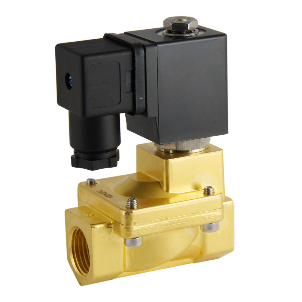 Electroválvula ST-IA 1/2'' NPT latón FKM 0,5-16bar 380V AC