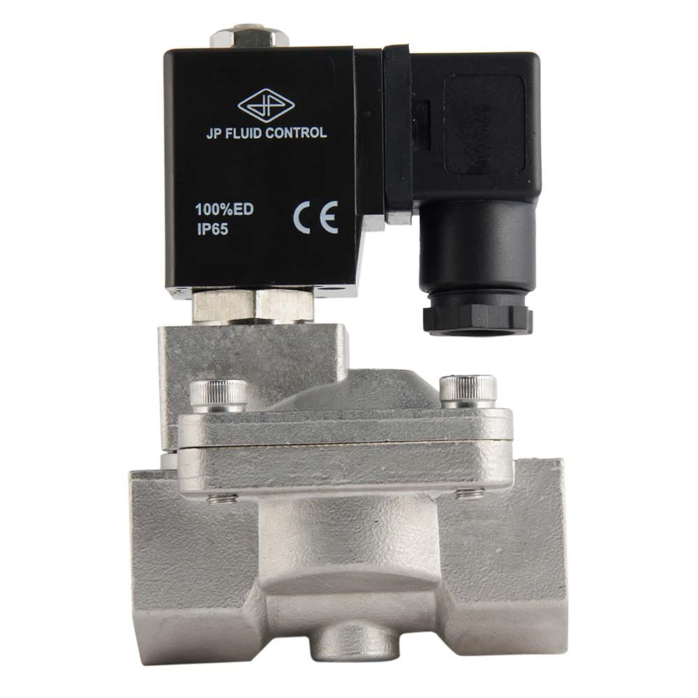 Electroválvula ST-IA 3/4'' acero inoxidable FKM 0,5-16bar 12V DC