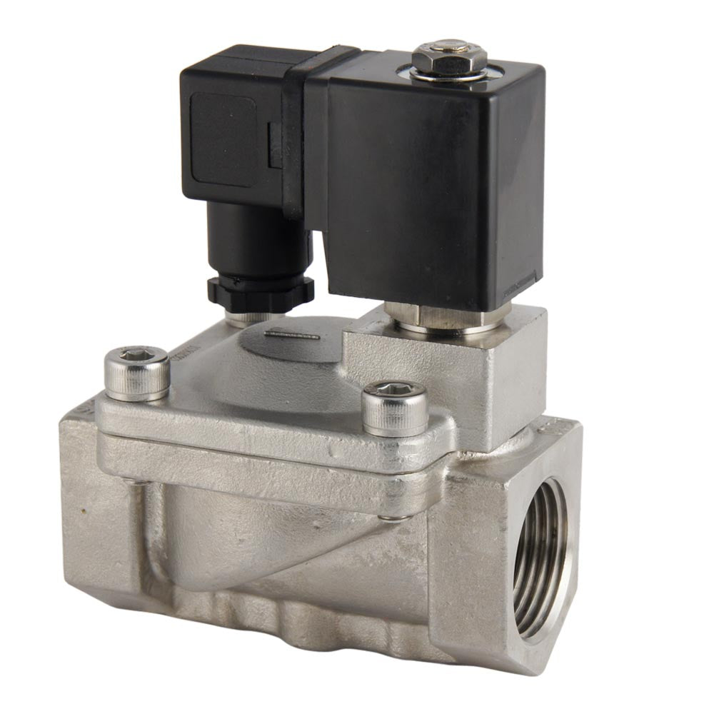 Electroválvula ST-IA 1'' acero inoxidable FKM 0,5-16bar 380V AC
