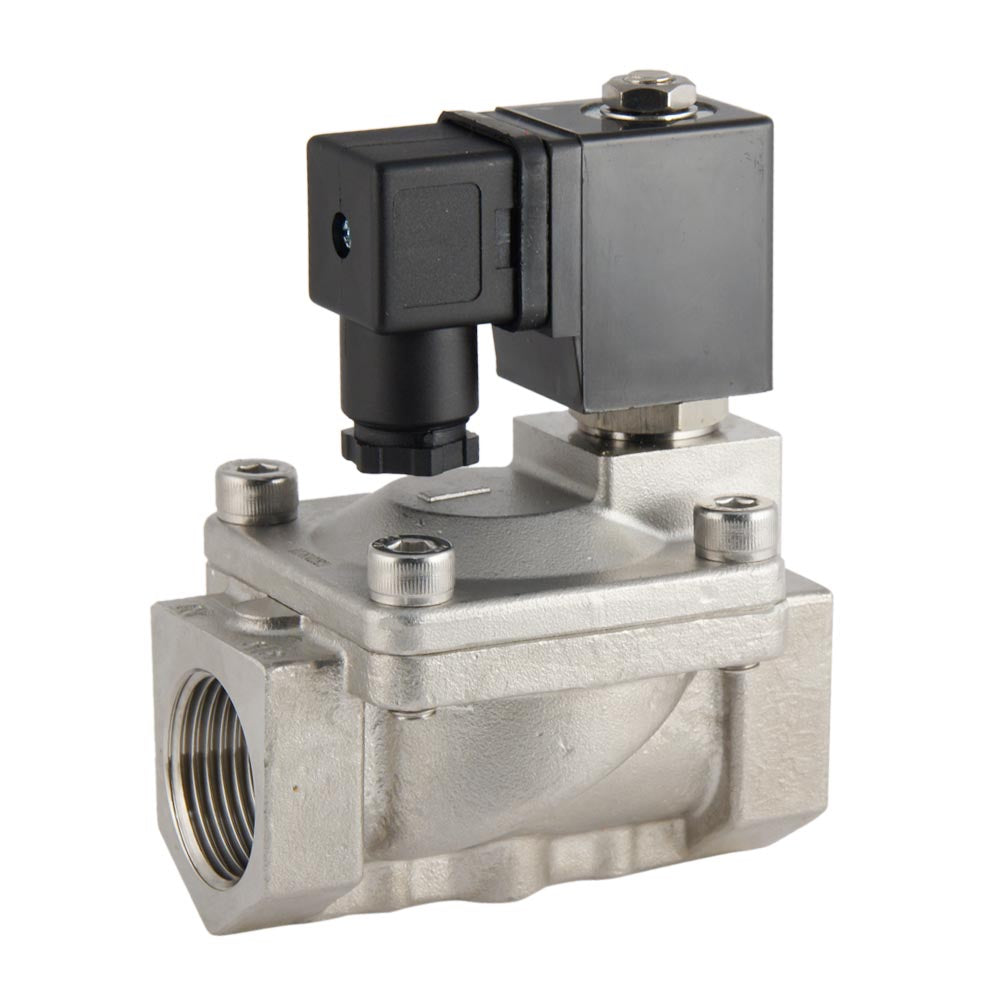 Electroválvula ST-IA 1'' acero inoxidable FKM 0,5-16bar 12V DC