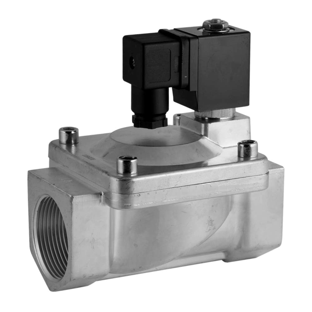 Electroválvula ST-IA 1-1/4'' Acero inoxidable FKM 0,5-16bar 12V DC