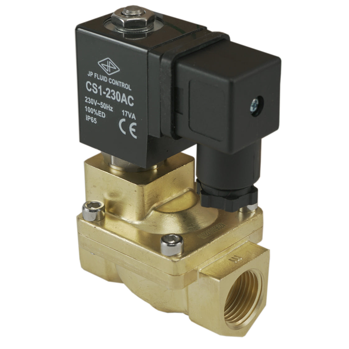 Electroválvula ST-IA 1/2'' latón EPDM 0,5-16bar 24V AC