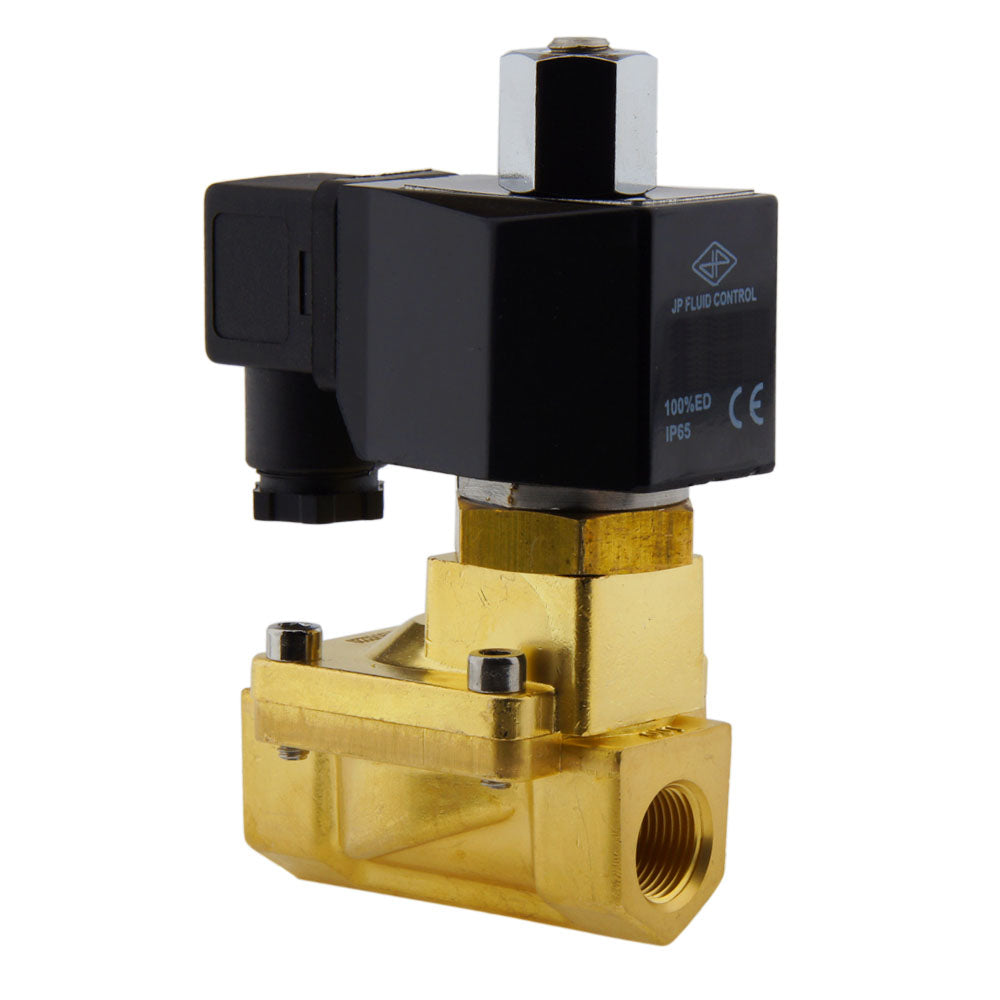 Electroválvula ST-IB 3/8'' NO latón FKM 0,5-13bar 230V AC