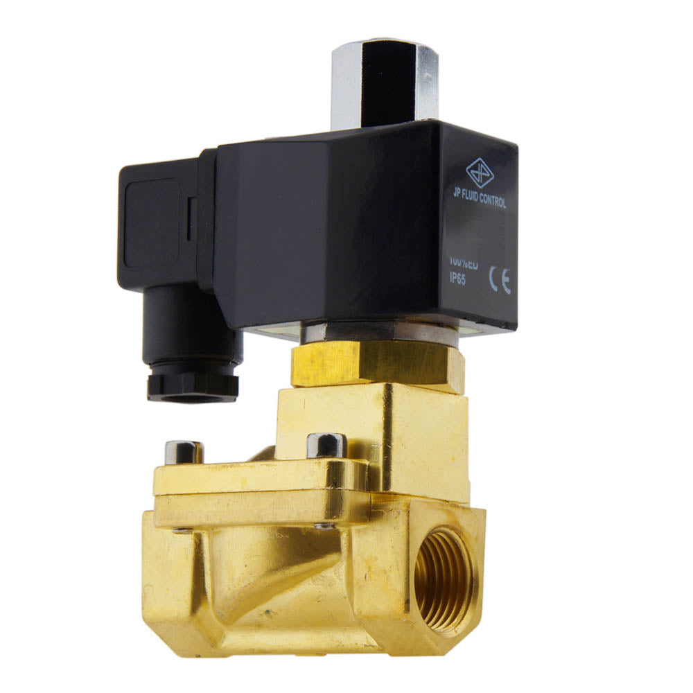 Electroválvula ST-IB 1/2'' NO latón FKM 0,5-13bar 12V DC
